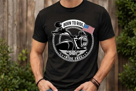 Born to Ride American Spirit SVG: Graphics & Freebies Review
