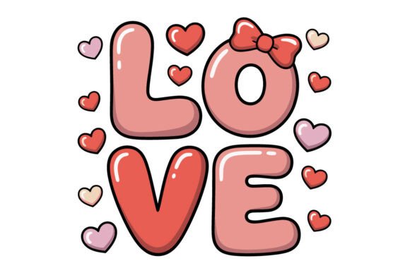 Cute Love SVG PNG Kawaii Graphics Freebies