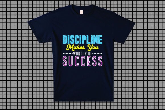Discipline Makes You Worthy of Success Graphics Freebies