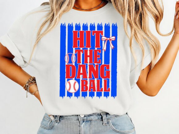 Hit the Dang Baseball Sports T-Shirt Review