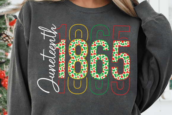 Juneteenth 1865 PNG & Black History SVG Graphics Freebies