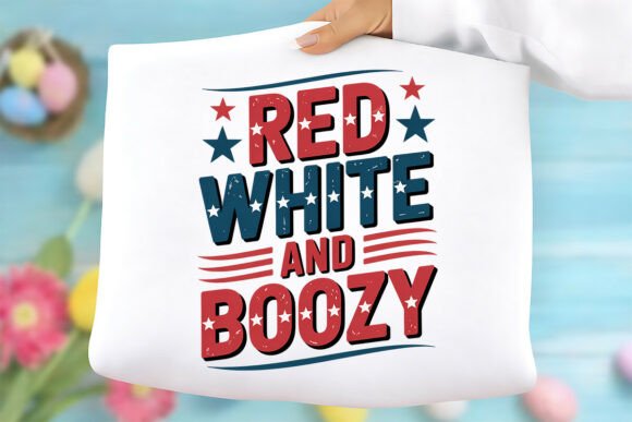 Red White and Boozy PNG: Graphics & Freebies Review