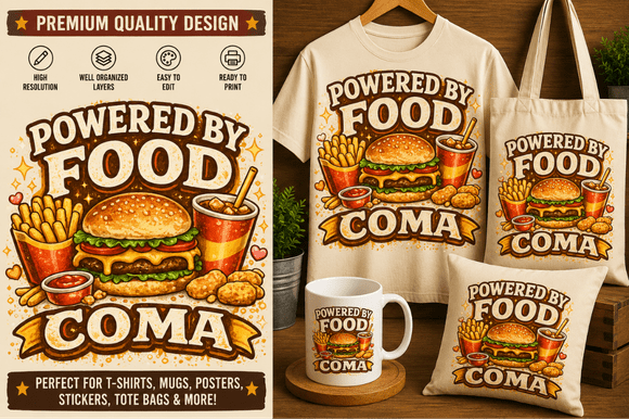Reviewing Powered by Food Coma for Embroidery