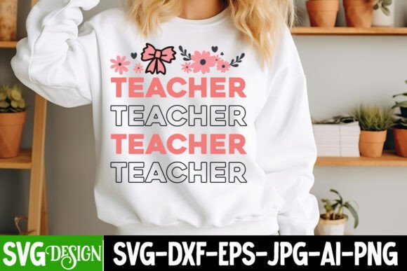 Reviewing Teacher SVG Design, Valentine Graphics Freebies