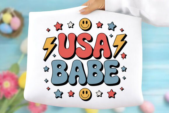 USA Babe Retro PNG: Graphics & Freebies Review