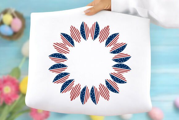 Usa Monogram Frame PNG: Graphics for Freebies